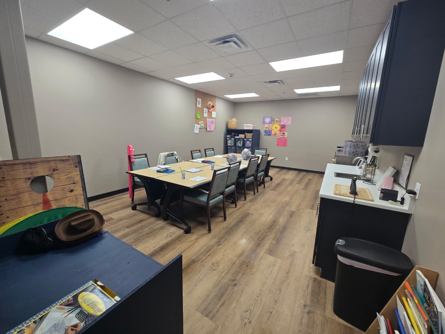 Center common space