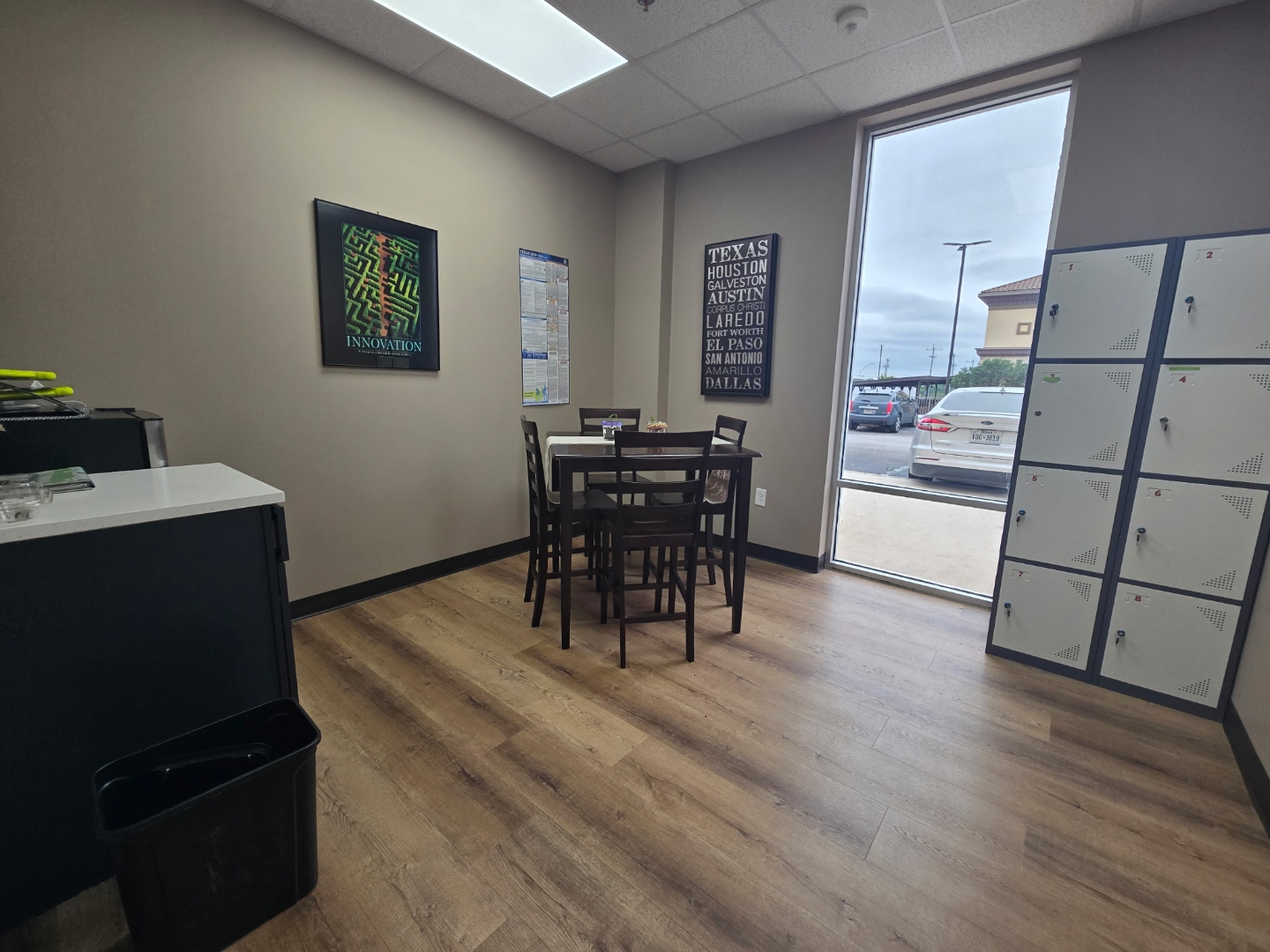 Center activity area