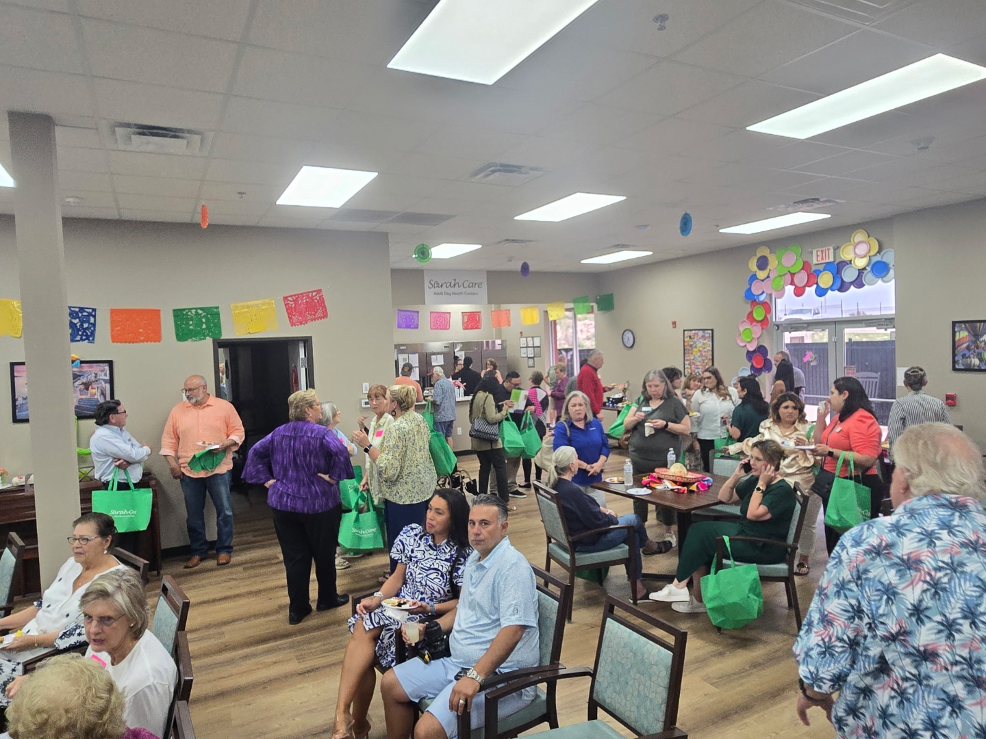 Center activity space