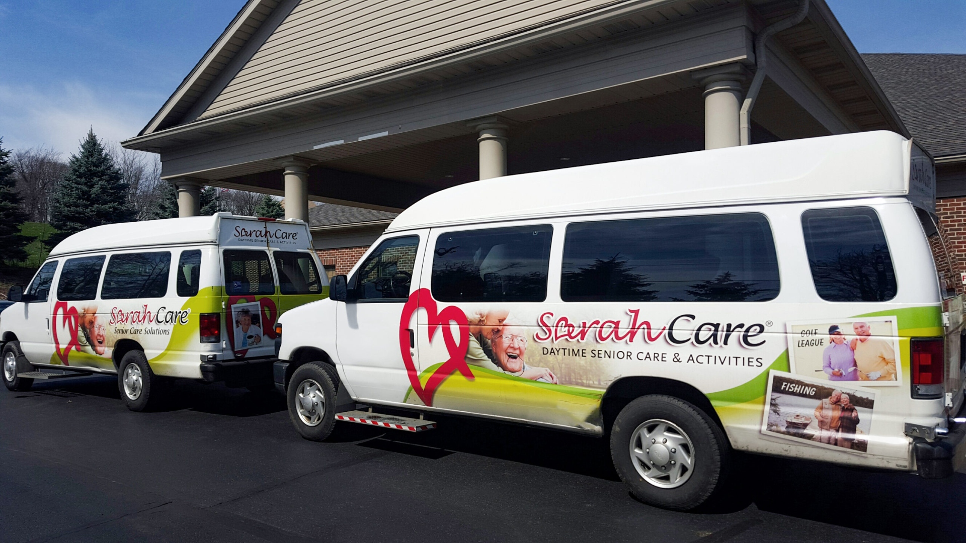 SarahCare transport vans